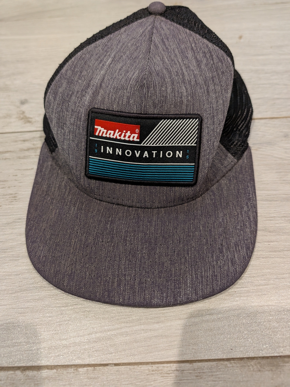 Gray & Black Innovation Patch Trucker Hat